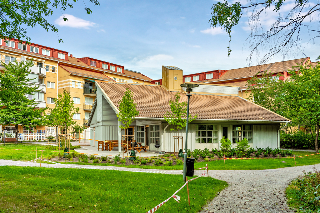 Föreningens innergård.