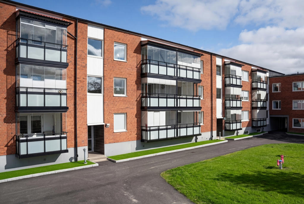 Hagavägen 49 utvändig bild. 