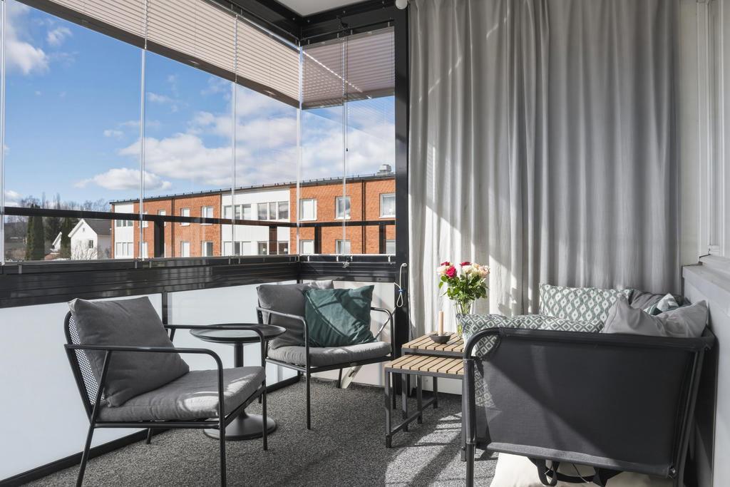 Plats för soffgrupp. 