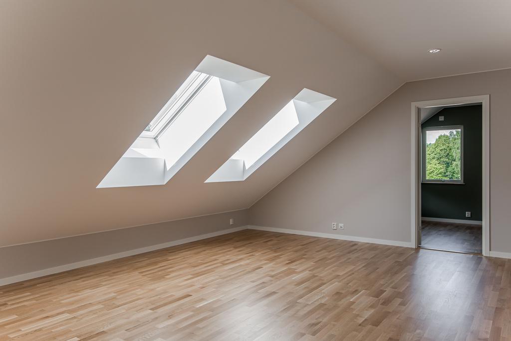 Observera att bilderna är fotade i ett annat hus som uppförts. Planlösning avviker mot exempelhuset.