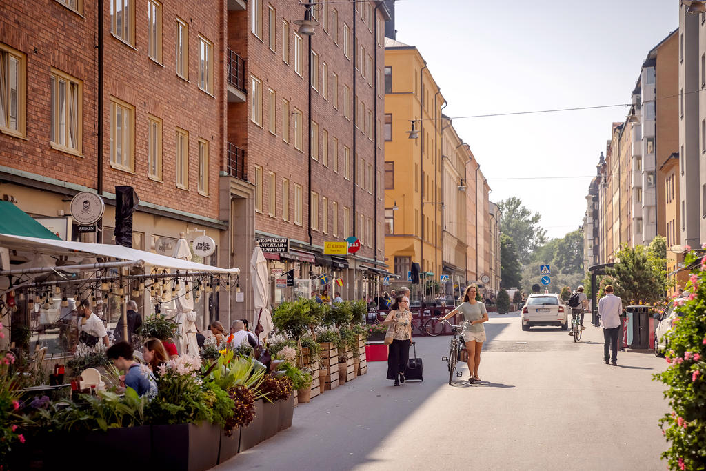 Uteserveringarna på Skånegatan