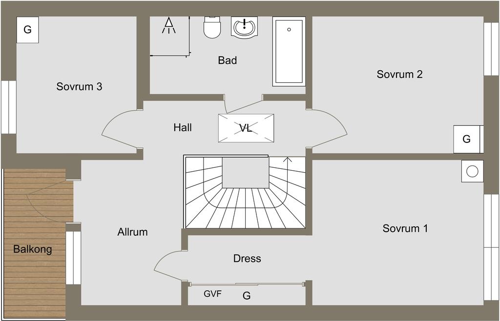 Övre plan