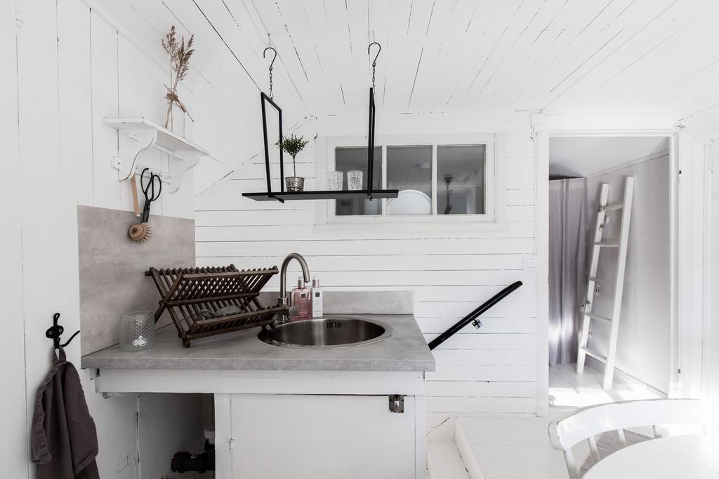 Hall övervåning med tillgång till vatten