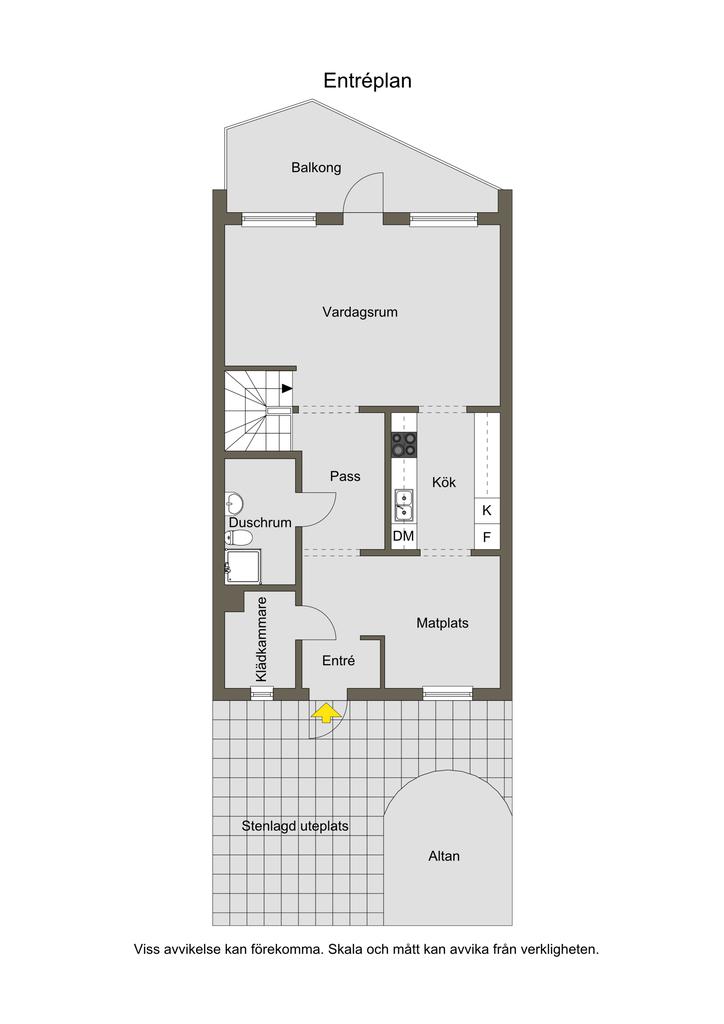 Planlösning entréplan
