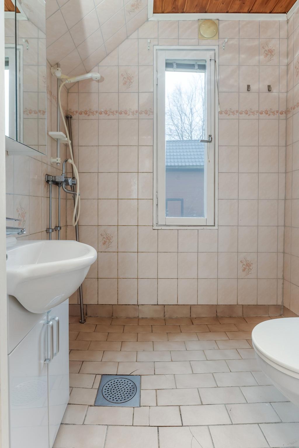 Duschrum/wc på entréplan