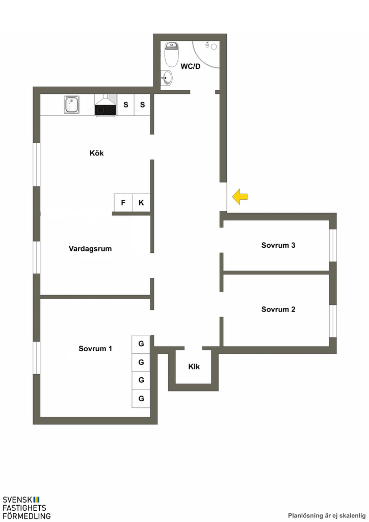 Alternativ planlösning