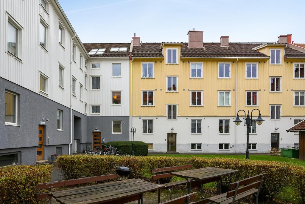 Mysiga innergården på Björcksgatan..