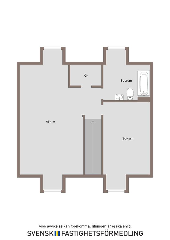 Planlösning övre plan