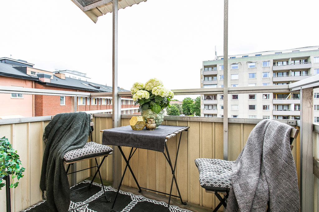 Härlig balkong