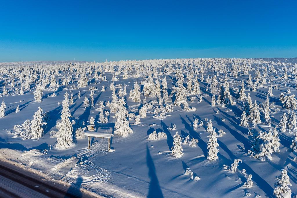 Vy mot Östfjället och Södra Kungsleden