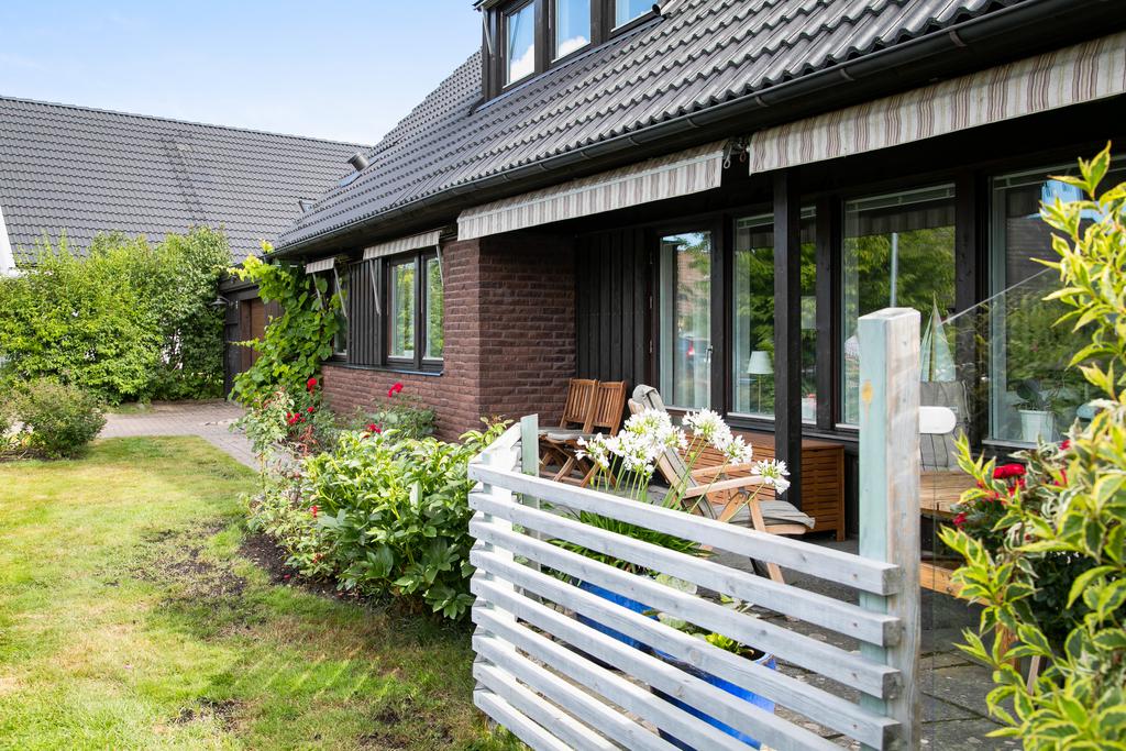 Uteplats intill huset