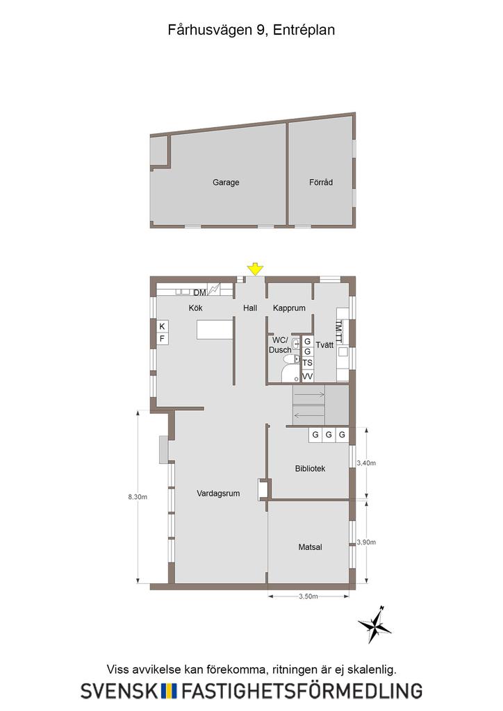 Planlösning entréplan