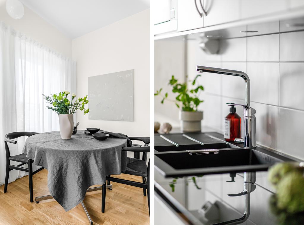 Kök med matplats