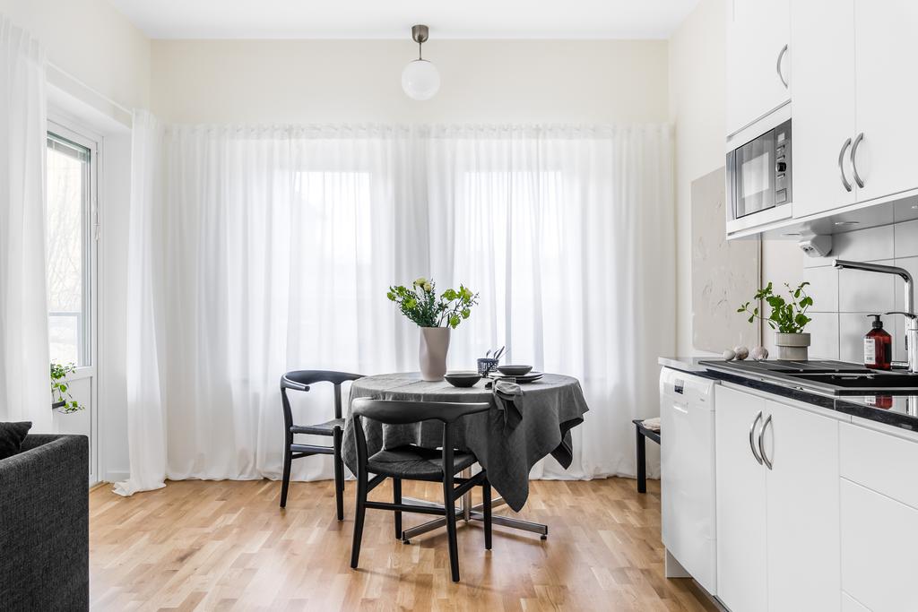 Matplats intill köket
