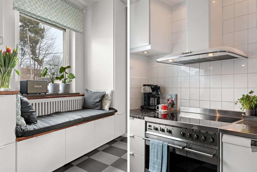 Fina detaljer med och nya fönster i hela föreningen