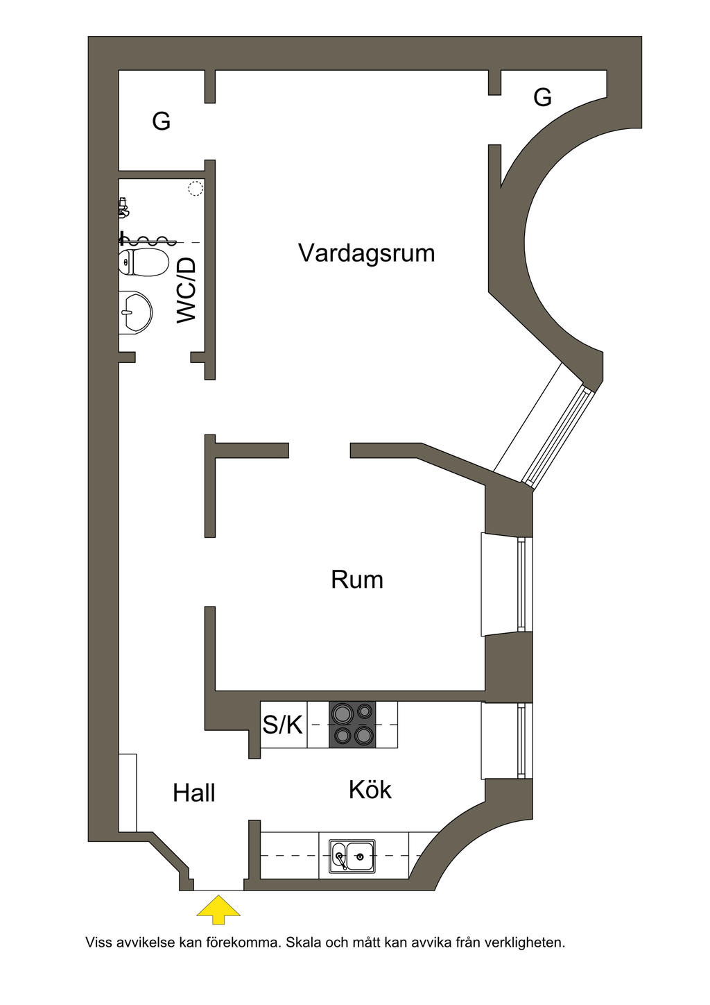 Planlösning - 2D