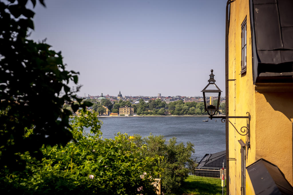 Området kring Fjällgatan med utsikt över Stockholms inlopp