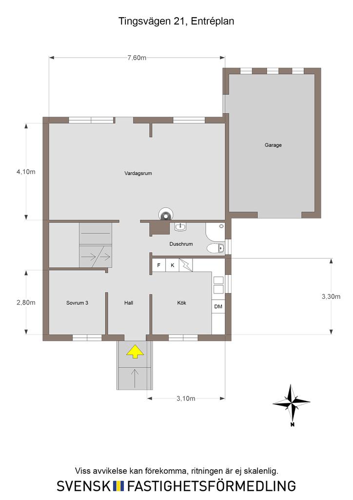 Planlösning entréplan