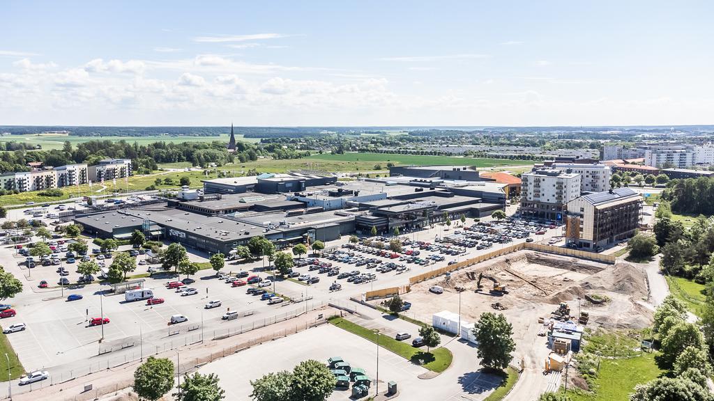 Projektet mitt emellan norra delen av Gränbystaden och Gränbyparken