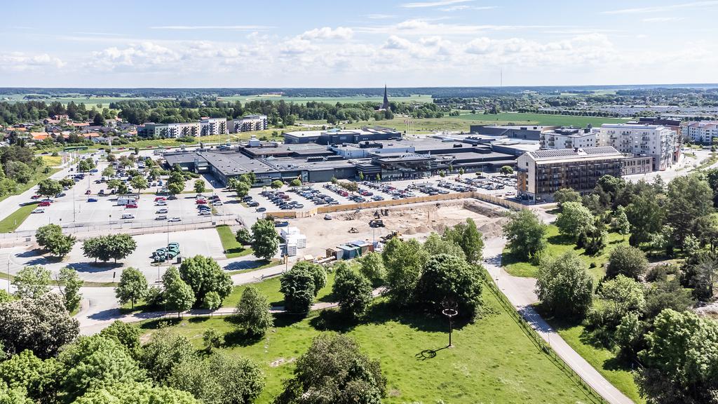 Projektet mitt emellan norra delen av Gränbystaden och Gränbyparken