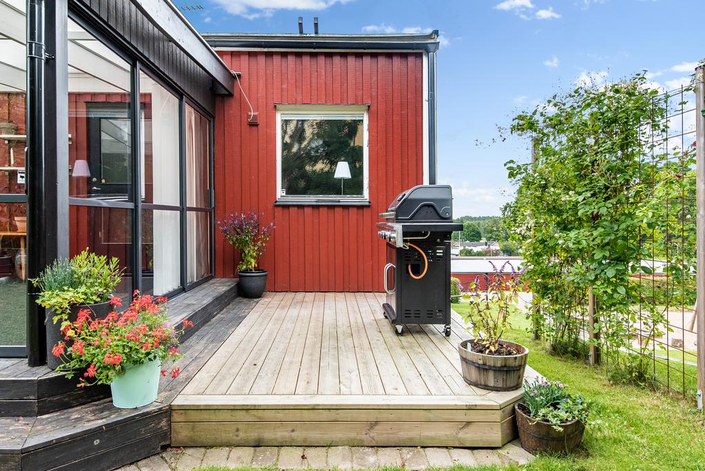 Altandäck perfekt för grillen