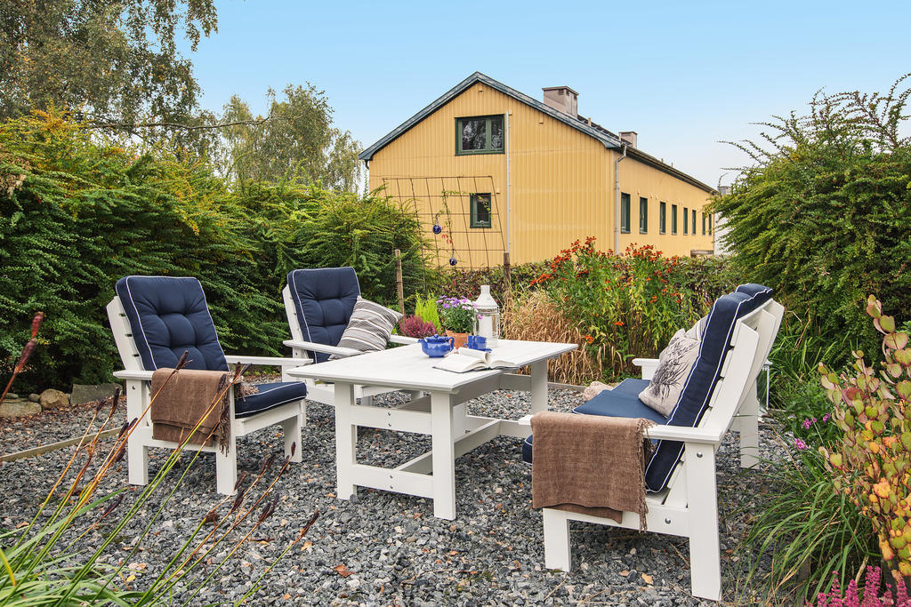 Föreningens mysiga uteplats
