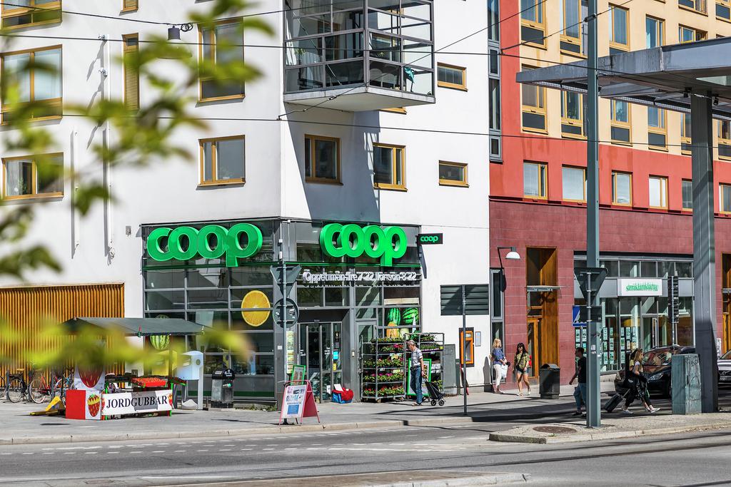 Coop butik vid Sickla kaj