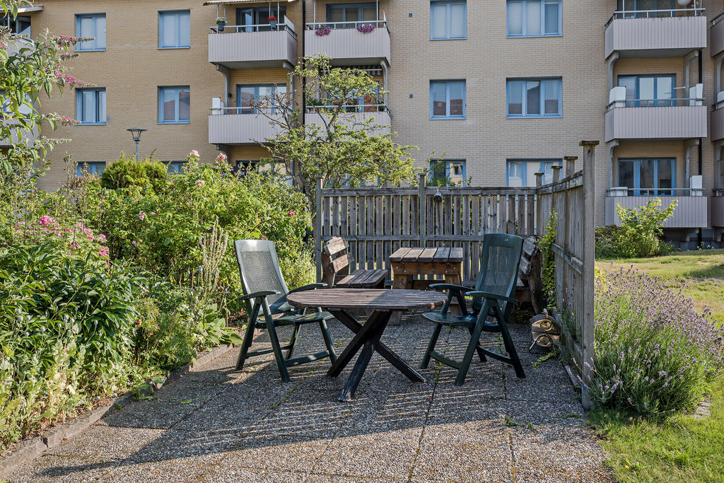 Uteplats på innergården