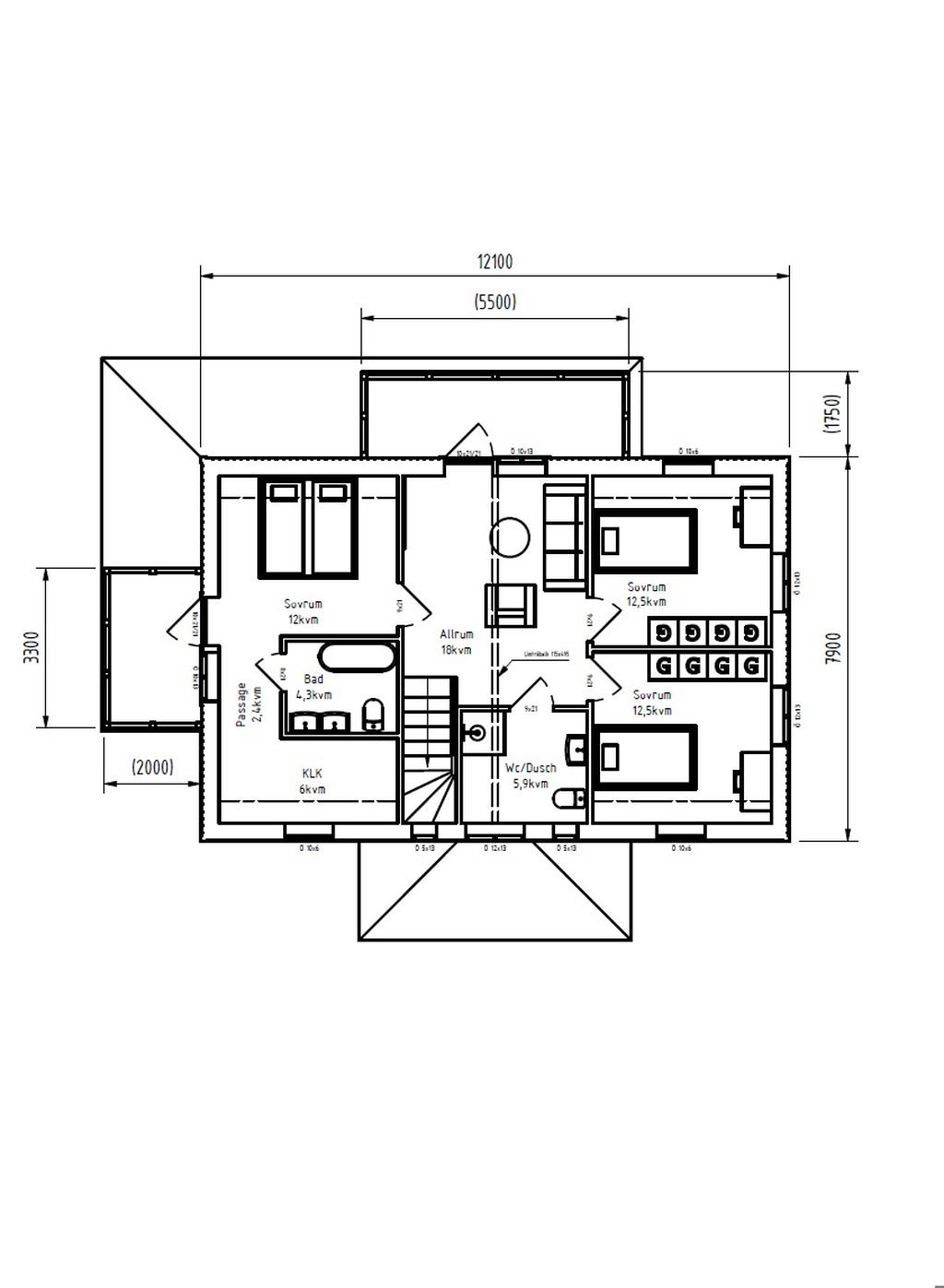 Övre plan