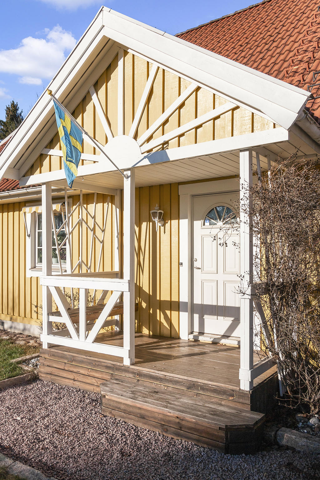 Välkomnande entré