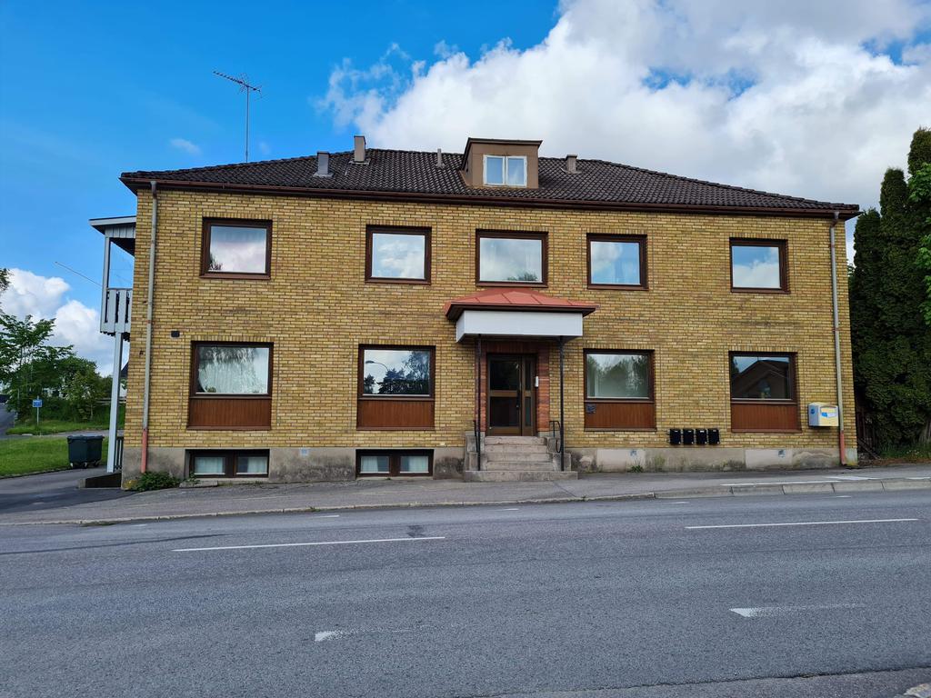 Framsidan av huset