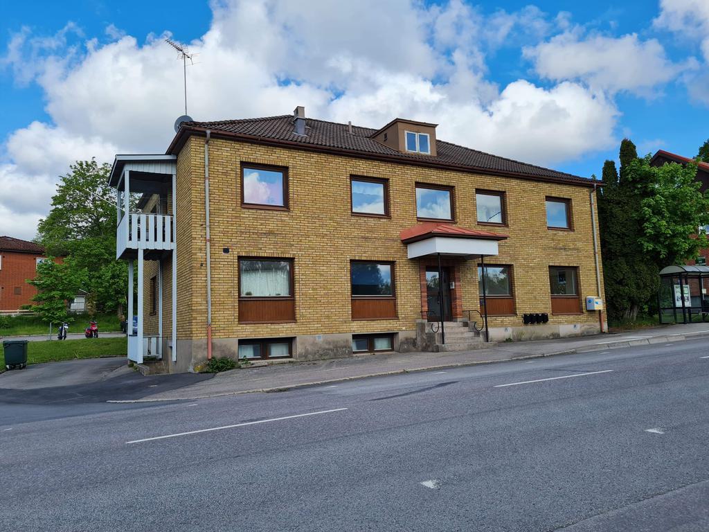 Framsidan av huset