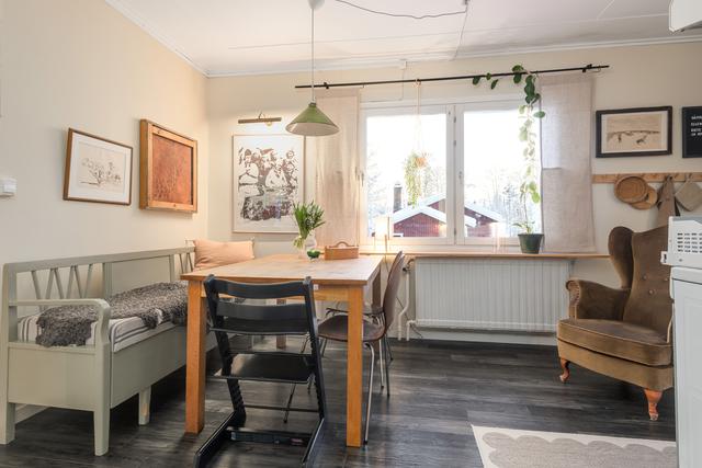Kök med matplats