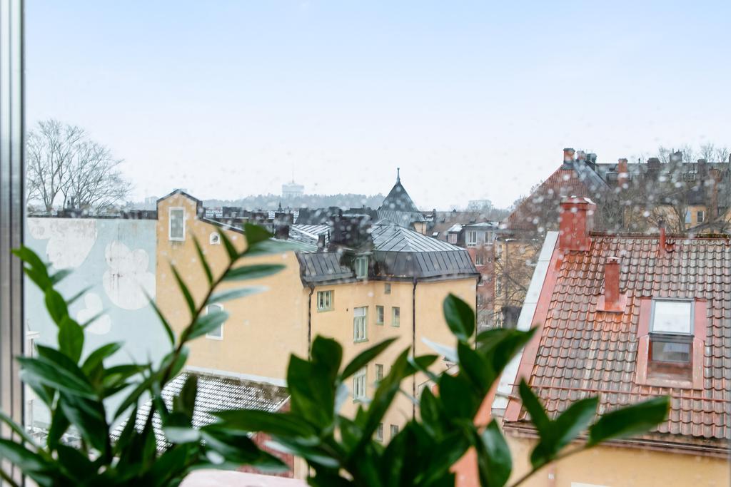 Utsikt över Linköpings stadssiluett