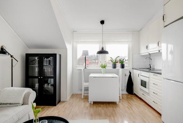 Allrum med hemtrevlig kök