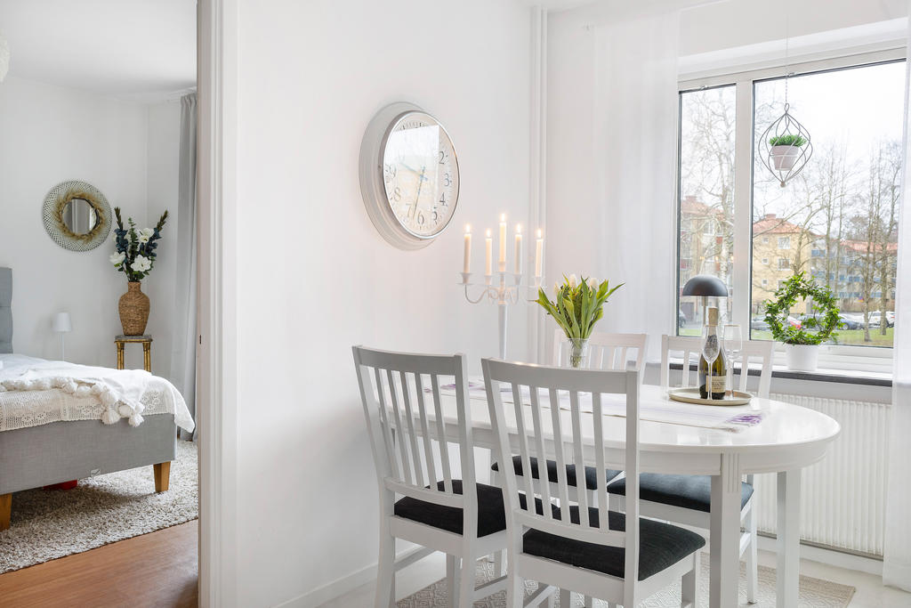 Via köket når du bostadens sovrum