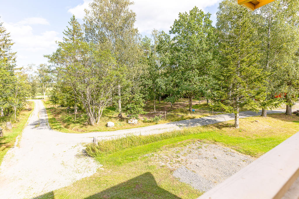 Utsikt från balkong