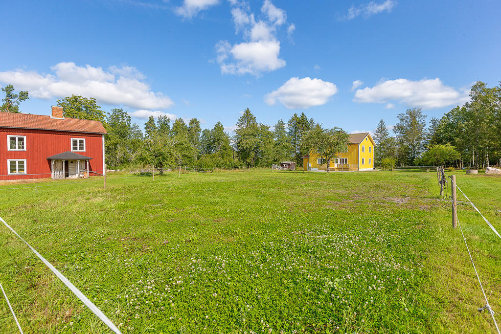 Huvudbyggnad och gästhus