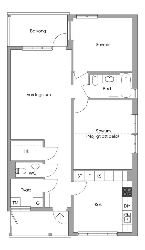 Planlösning