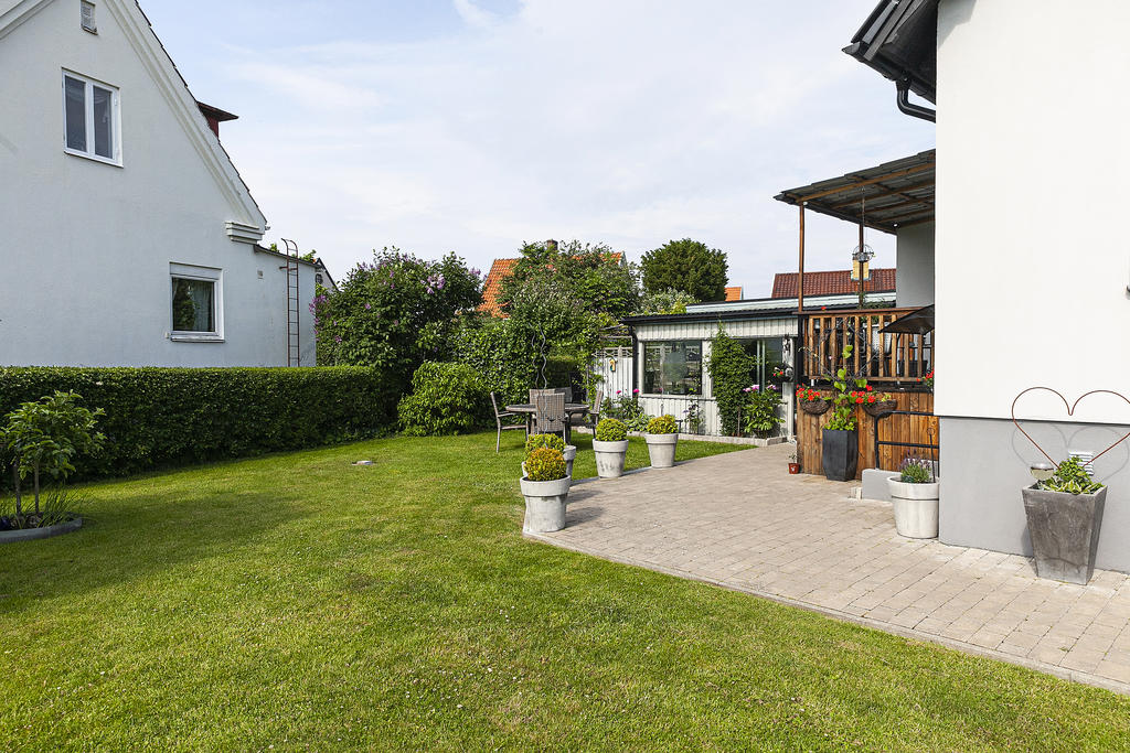 Privat trädgård