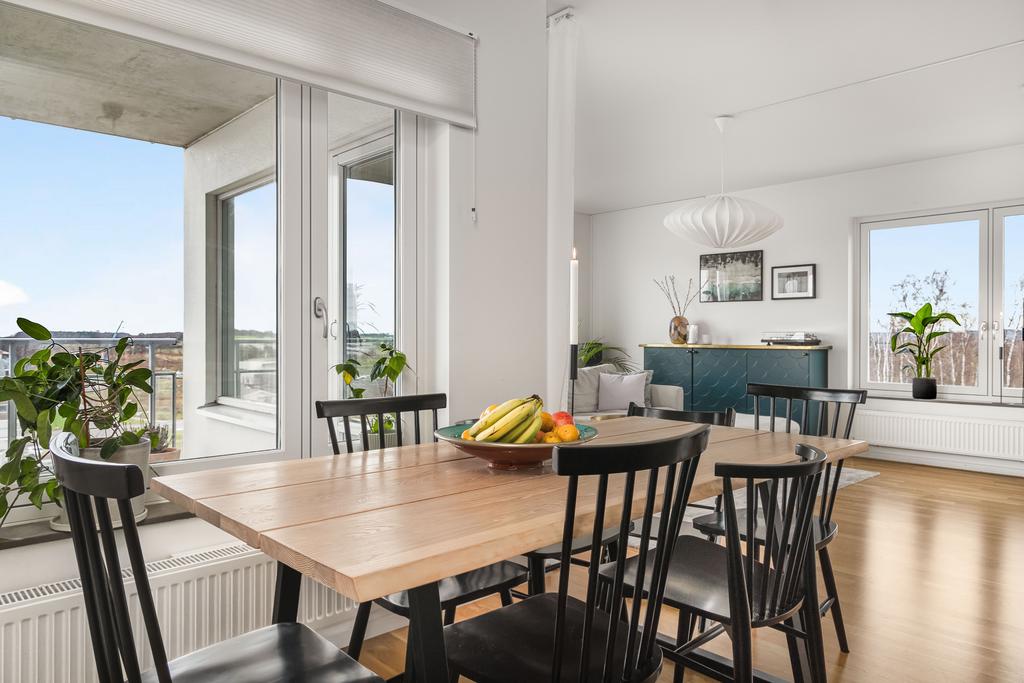 Matplats på det perfekta stället bredvid köksfönstret!