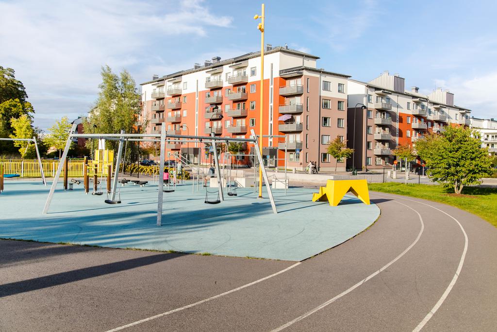 Aktivitetspark runt husknuten