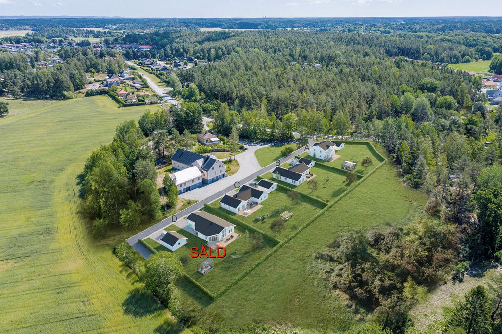 Bossgårdsvägen 40 A-D Exempelhus.