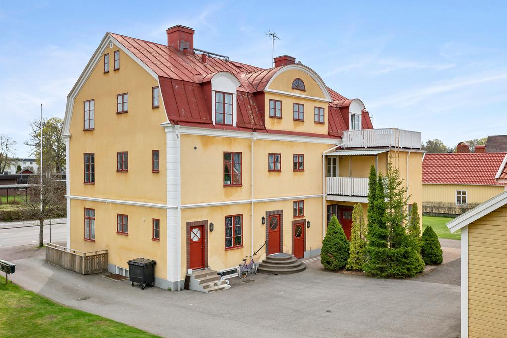 Baksidan av huset