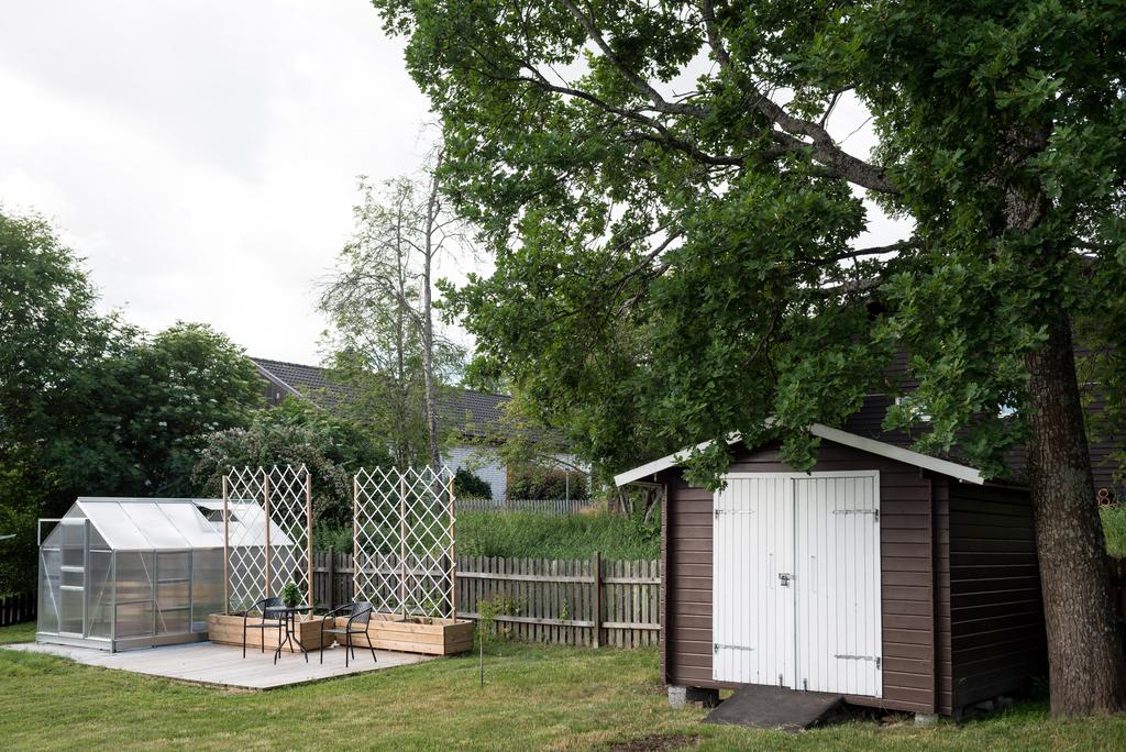 Trädgård.