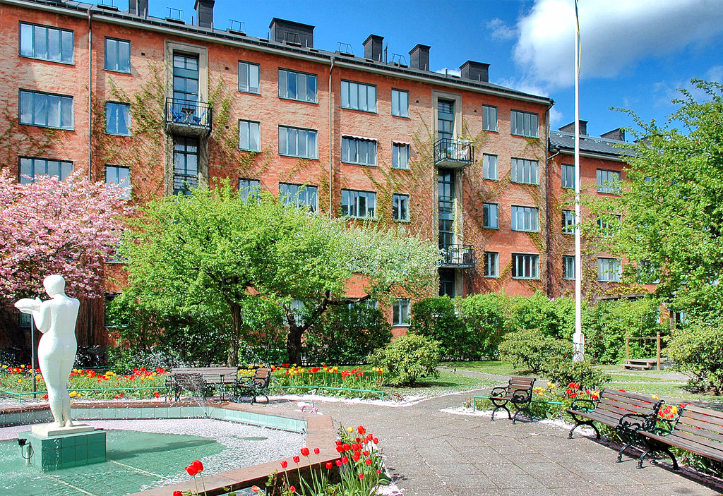 Föreningens fantastiska innergård