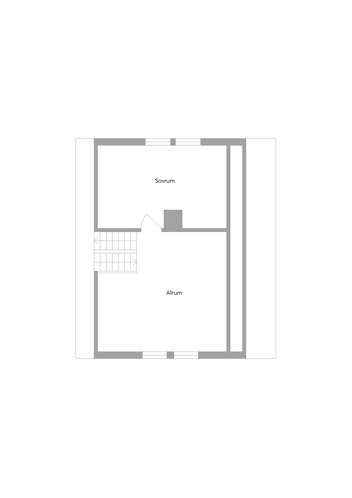 Planritning övre plan