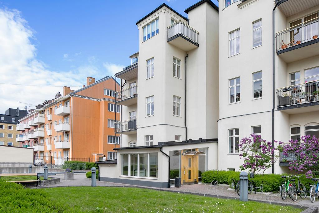Lugn innergård