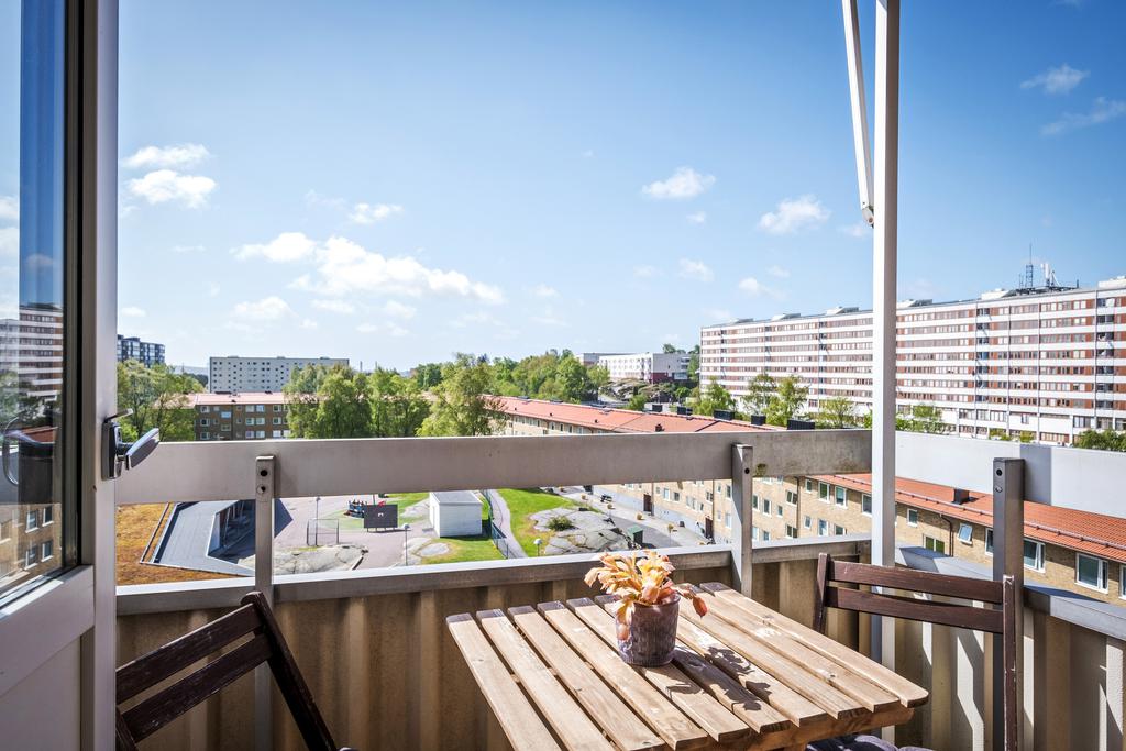 Balkong i söderläge med en fin utsikt