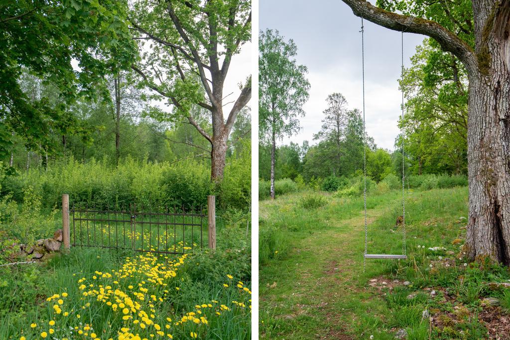 Vägen ner till vatten börjar bakom grinden